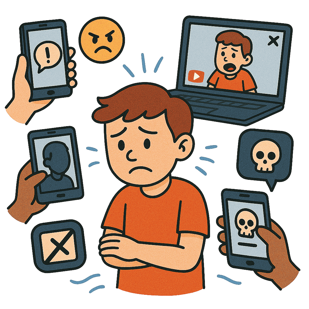 Dal cortile allo schermo nasce il cyberbullismo