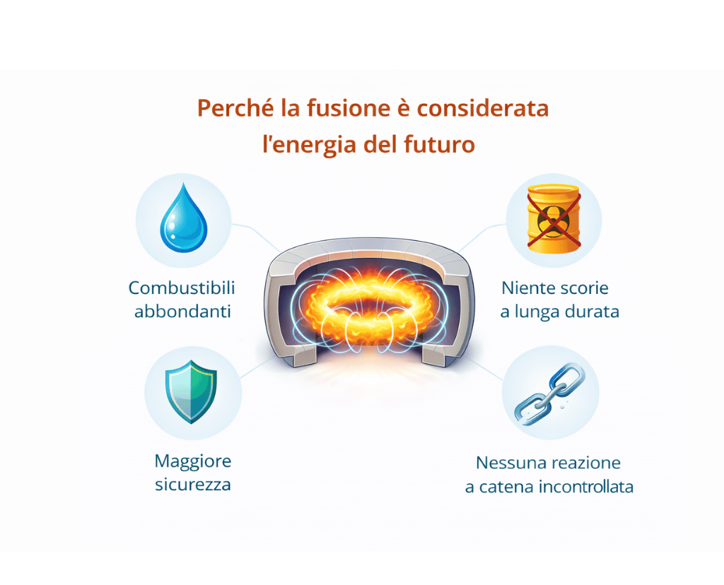 Vantaggi della fusione